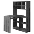 thumbnail image 2 of Monarch Computer Desk Dark Taupe Left Or Right Facing Corner, 2 of 4