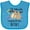 Turquoise, variant on Inktastic Sloth I'd Rather Be Hanging with Mimi Boys or Girls Baby Bib