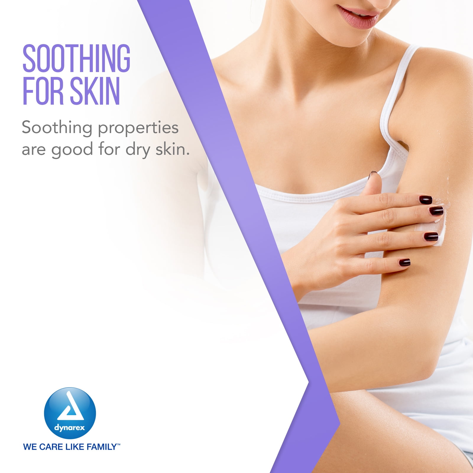 Dynarex DynaSilk with Aloe - Moisturizing Hand & Body Lotion for Dry Skin, Cracking - Non-Greasy Formula with Refreshing Scent - Suitable For All Skin Types - 8 oz., 48 Bottles per Case