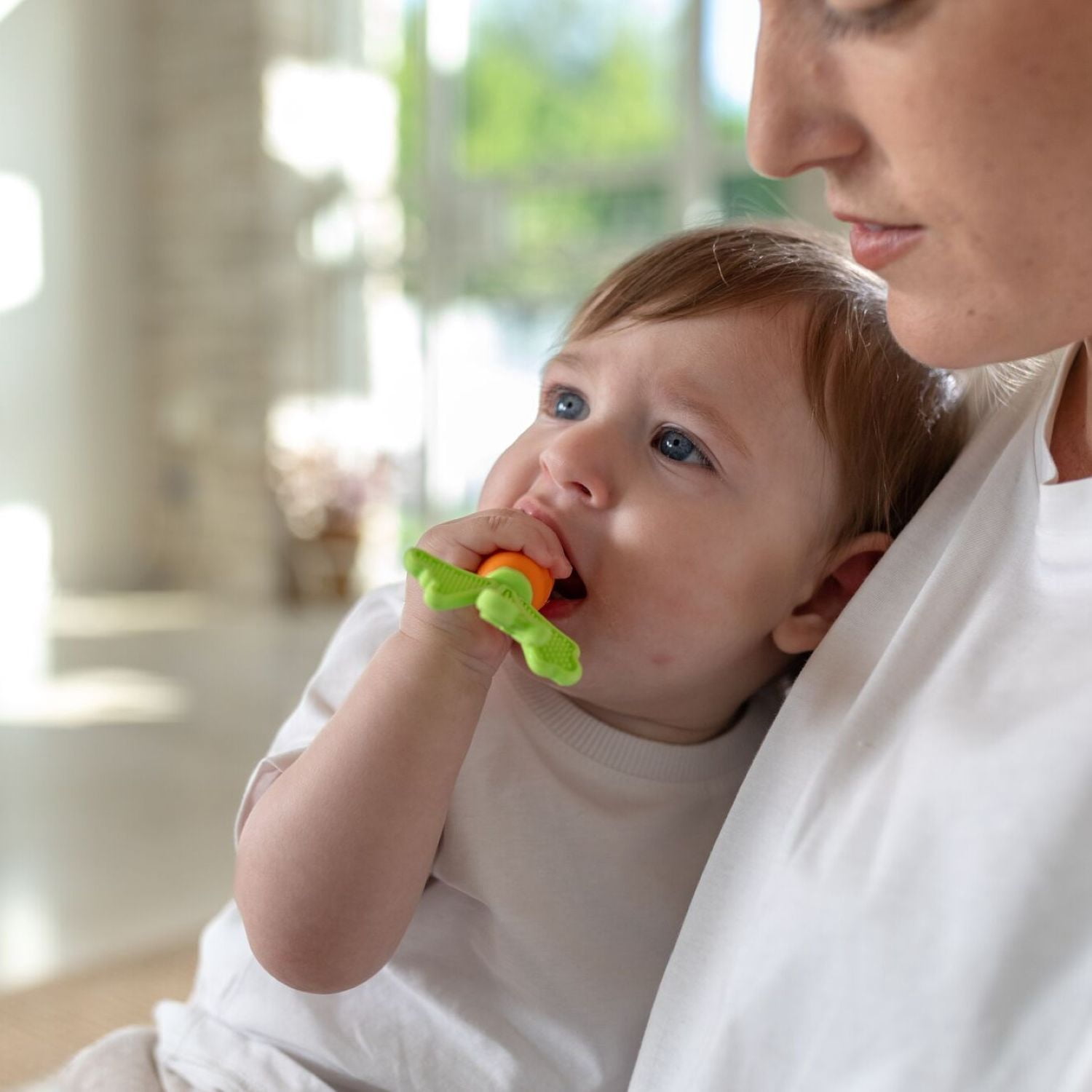 Nuby Silicone Carrot Teether