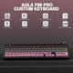 thumbnail image 2 of Teclado mecánico inalámbrico AULA F99 Pro con retroiluminación RGB, 2 of 8