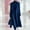 03-Navy, variant on Women's Belted Solid Color Maxi Wool Coat,Notched Lapel Single Breasted Long Winter Overcoat,Elegant Tailored Outerwear for Office 03-Navy XL