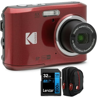 Kodak Pixpro FZ43 16MP Digital Camera Red, 720p HD, 2.7-Inch LCD