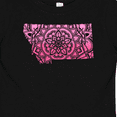 thumbnail image 4 of Inktastic Montana Silhouette Mandala Boys or Girls Baby T-Shirt, 4 of 5