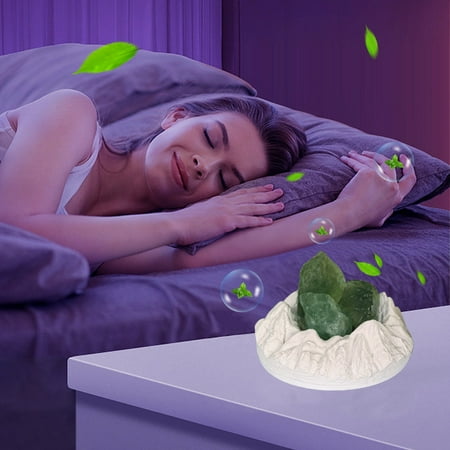 

Livrdious Flameless Aromatherapy Stone Essential Oil Ornament Bedroom Girl Light Gift Small Crystal Six Colors 10ml Up To 50% Off on Clearance