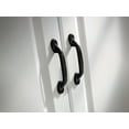 thumbnail image 4 of Amerock Sterling Traditions 12 in (305 mm) Center-to-Center Satin Nickel Appliance Pull, 4 of 7