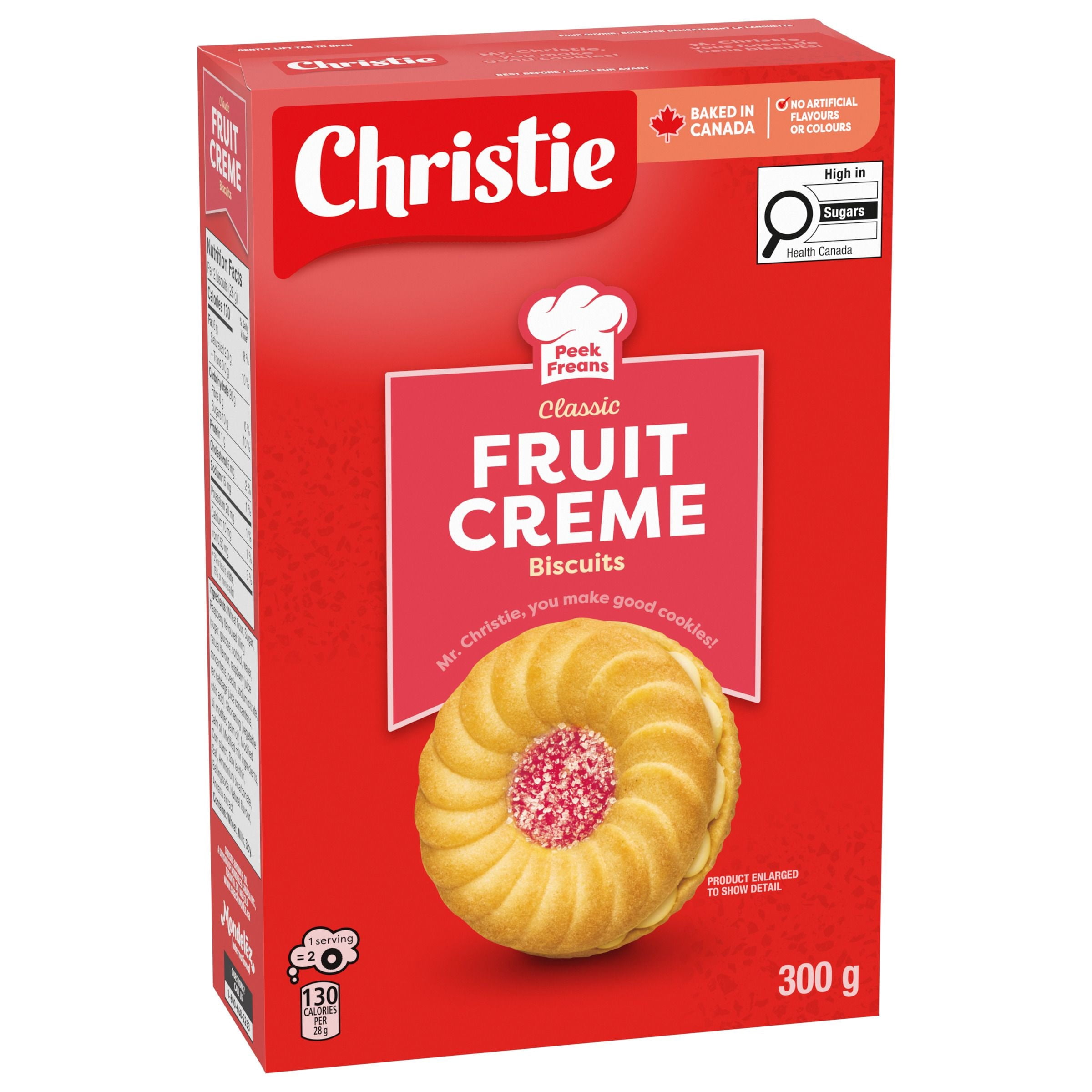 Biscuits crème de fruit de Peek Freans