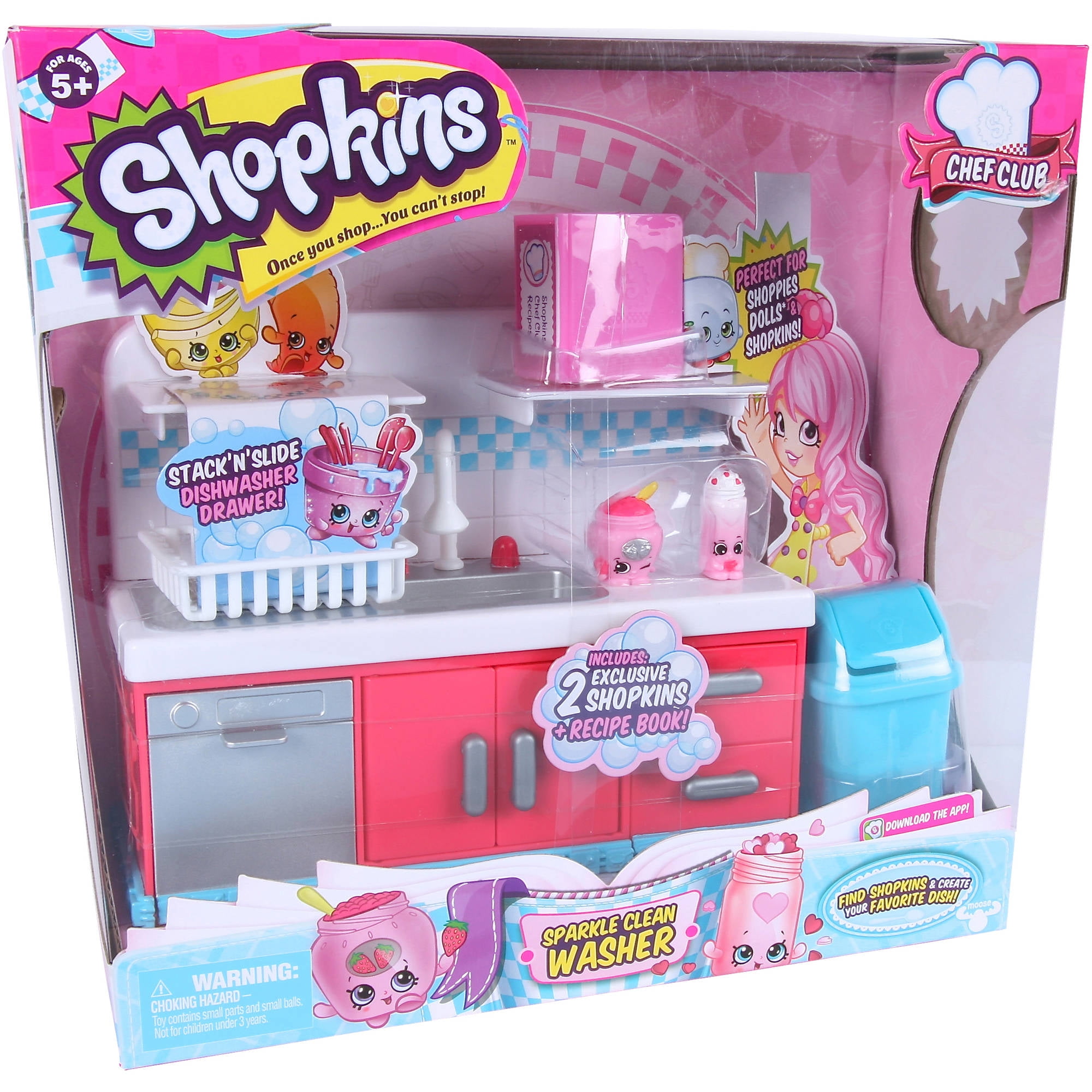 shopkins kitchen playset