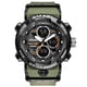 thumbnail image 1 of Reloj electrónico impermeable para hombre con pantalla LED luminosa y doble reloj deportivo, 1 of 6
