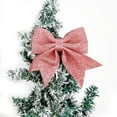 thumbnail image 7 of Adarl 2 Pcs Christmas Bow, Christmas Decoration, Bow Christmas Wreath , Christmas Tree Hanging Decoration, 7 of 7