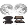 thumbnail image 3 of PowerStop Rear Z23 Evolution Sport Carbon-Fiber Ceramic Brake Pad and Drilled & Slotted Rotor Kit Fits: HYUNDAI KIA Select Models K8016, 3 of 5