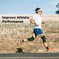 thumbnail image 4 of SHAR 2 Pack (XXL) Knee Brace with Adjustable Strap Compression Knee Brace for Running Joint Pain Arthritis Meniscus Tear Cartilage Damage Tendonitis Fast Recovery Unisex, Knee Supports, 4 of 5