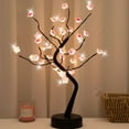 thumbnail image 1 of Muyoka Lámpara de bonsái de árbol de cerezo Hermosa luz decorativa de árbol de flor de cerezo con 36 LED USB o alimentado por batería IP66 Árbol de flor de cerezo LED a prueba de agua para el hogar Do Muyoka Hogar, 1 of 7