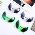 thumbnail image 4 of 4 Pcs Alien Glasses Party Props Assorted Color Photo Props Men Women Teens, 4 of 6