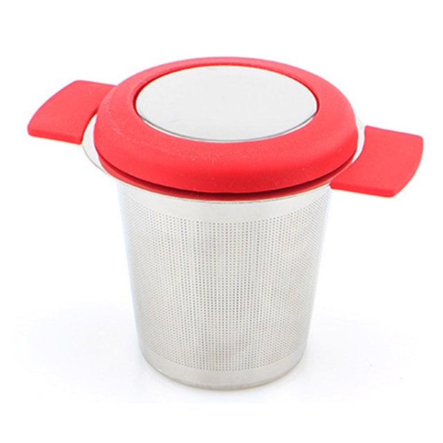 Filtro De Té De Acero Inoxidable Infusor De Té Durable Multifuncional Con Colador De Té De Cubierta De Silicona Noticed HA045476-01
