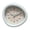 Blue, variant on Partheme Cute Irregular Shaped Analog Alarm Clock with Night Light, Silent Sweep Motion Desk Clock for Bedroom Living Room Office, Pink