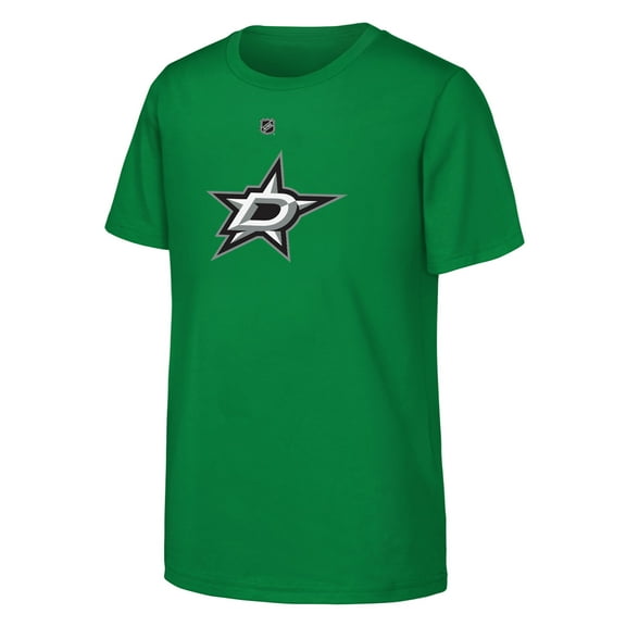 Youth Kelly Green Dallas Stars Primary Logo T-Shirt