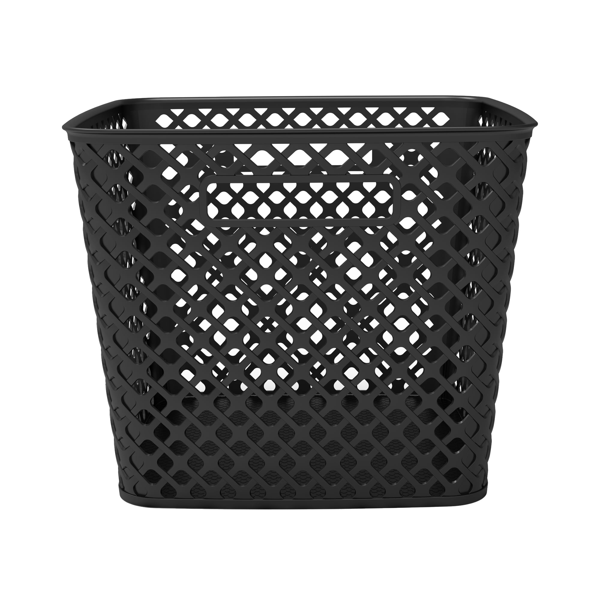 Cube Deco Basket Black, Pack of 4