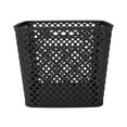 thumbnail image 2 of Cube Deco Basket Black, Pack of 4, 2 of 9