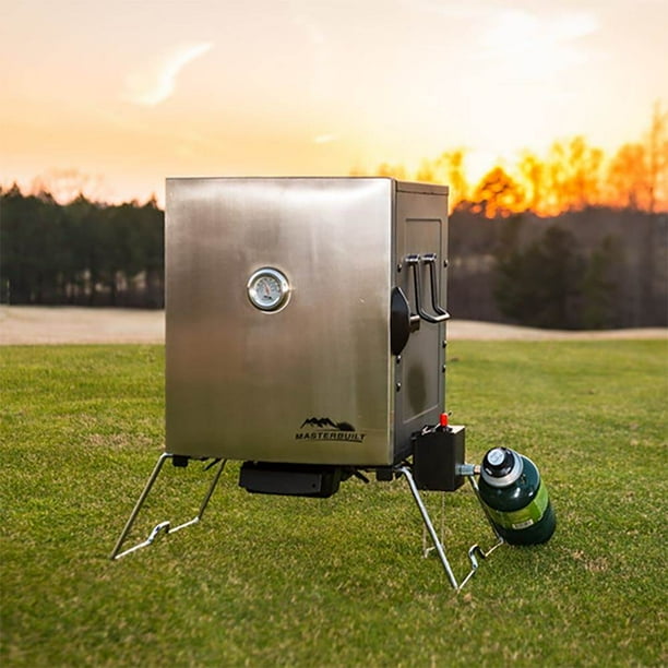 Masterbuilt portable top propane smoker
