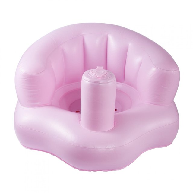Sofá inflable de PVC para bebé, taburete de aprendizaje, asiento de entrenamiento, silla de comedor de baño portátil para niños