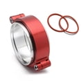 thumbnail image 4 of 2.75'' 70mm Aluminum Quick Release V-Band Clamp for Intake Intercooler Pipe Red, 4 of 5