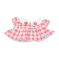 thumbnail image 2 of Vestido de muñeca de 17cm, ropa de muñeca para niña, accesorios para muñecas, bonito disfraz de moda, ropa de muñeca bonita para fiesta de regalo de Rojo, 2 of 8