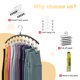 thumbnail image 2 of Organizador de leggings Volnamal para armario con 10 clips, capacidad para 40 leggings, 2 of 8
