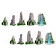 thumbnail image 1 of unbranded 10Ud Decoraciones Miniaturas De Jardín Zen De Resina Para Bonsái Y Terrarios, 1 of 8