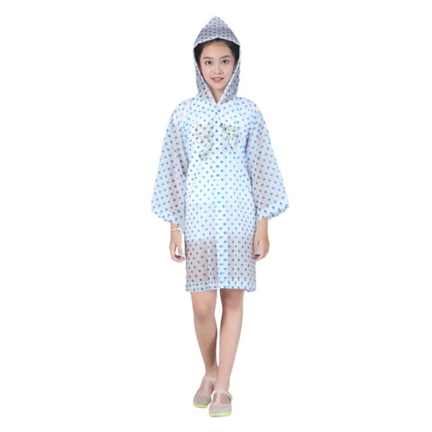 CAYU Yuding Children Semi transparent Raincoat plastic Rain Coat