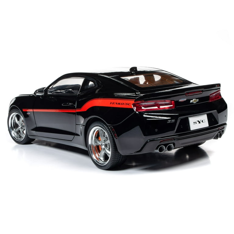 ミニカー Auto World 1/18 Yenko Chevy Camaro 2018 Chevrolet Camaro Yenko/SC Stage II Coupe White with