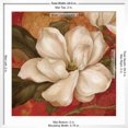 thumbnail image 5 of Art.com Magnolia on Red II Art Print by Pamela Gladding, White Frame Wall Art, 29" x 29", 5 of 5