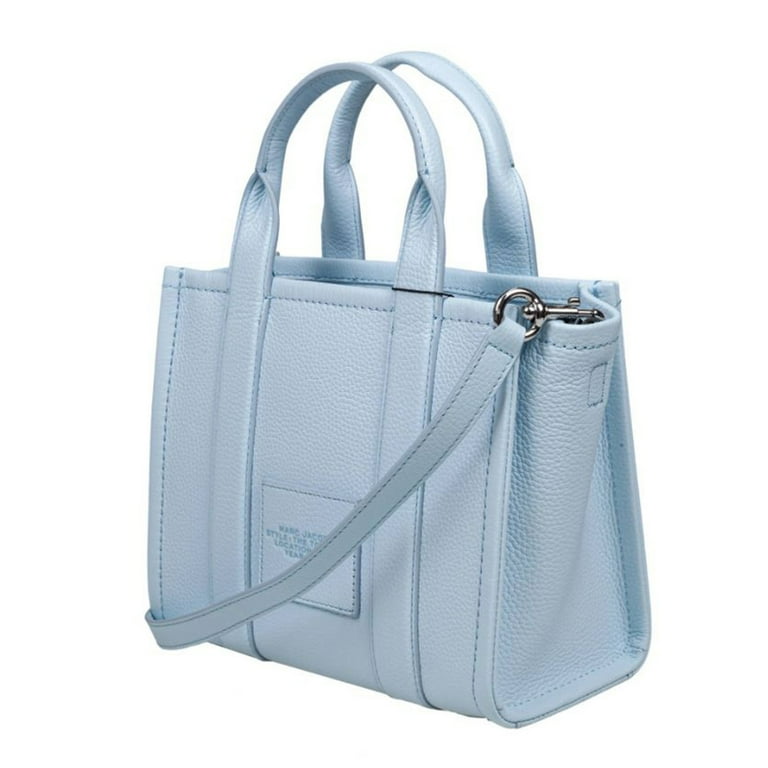 Marc Jacobs The Leather Small Tote Bag - Cloud Blue