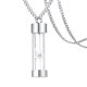 thumbnail image 1 of Colgantes de Acero Inoxidable, Collares de Reloj de Arena para Se Mantienen Sunnimix colgante de cenizas, 1 of 8