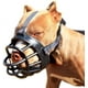 thumbnail image 1 of Bozal de canasta suave para perros, ajuste seguro y cómodo, previene mejor las mordeduras, mordeduras y ladridos., 1 of 5