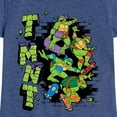 thumbnail image 3 of Teenage Mutant Ninja Turtles  - Skateboards  - Toddler & Youth Girls Short Sleeve Graphic T-Shirt, 3 of 5