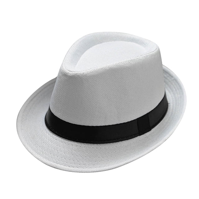 Chapeau de Soleil Jazz Rétro pour Hommes et Femmes - Accessoire de Voyage Britannique pour Activités Extérieures
