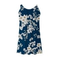 thumbnail image 6 of New trending & for spring GaThRRgYP Women's Short-Sleeve Round Neck Dress-Stylish and Comfortable,Women's Round Neck Sleeveless Gradient Tie Dyed Beach Dress, 6 of 6