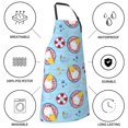thumbnail image 5 of Kdxio Gnome On A Watermelon Mattress In The Pool Apron with Pockets Adjustable Kitchen Aprons for Men Women Waterproof Aprons for Cooking,Drawing,Crafting, Baking Household Cleaning, 5 of 5