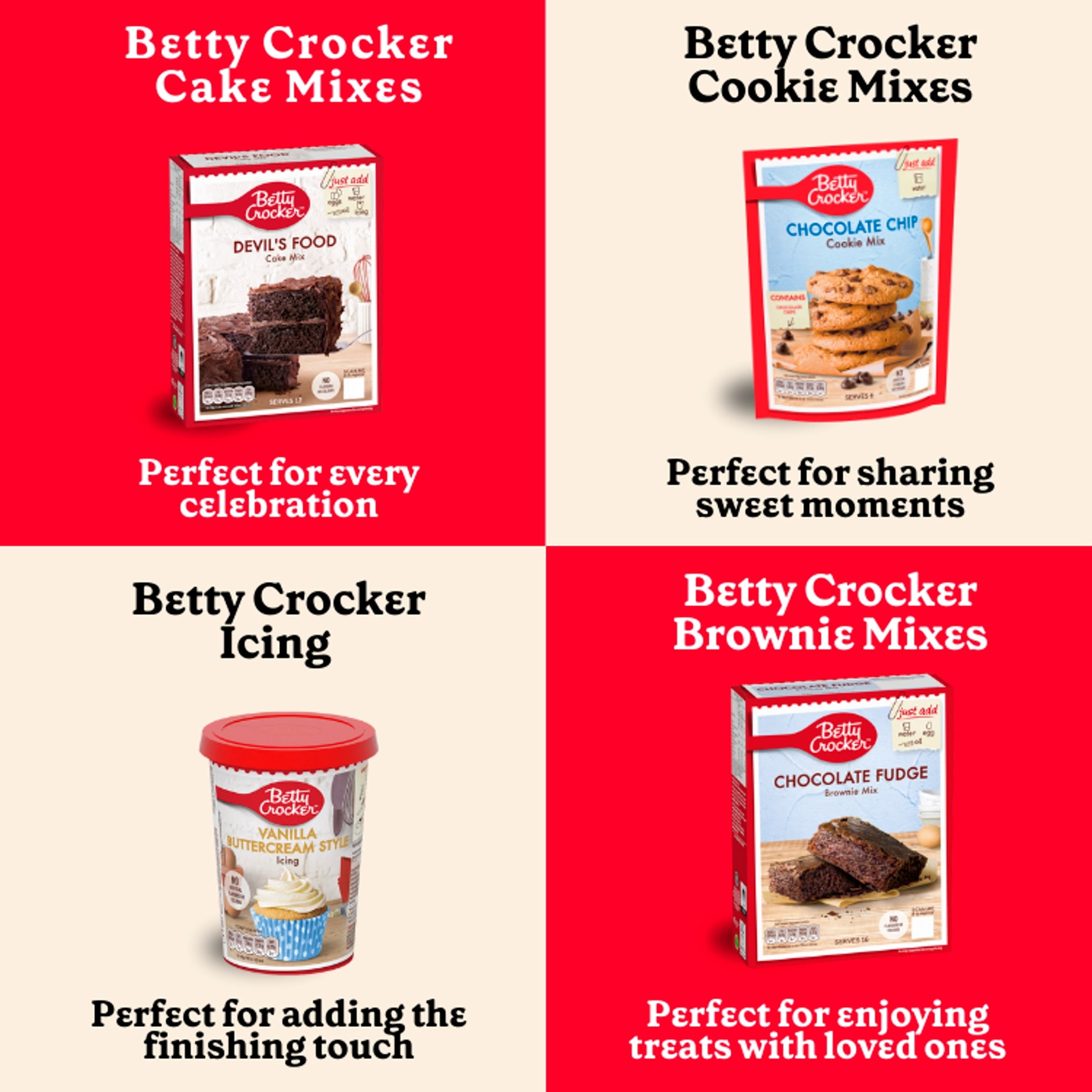 Betty Crocker Bake Smart Sugar Free Vanilla Cake Mix 350g, Imported from Britain