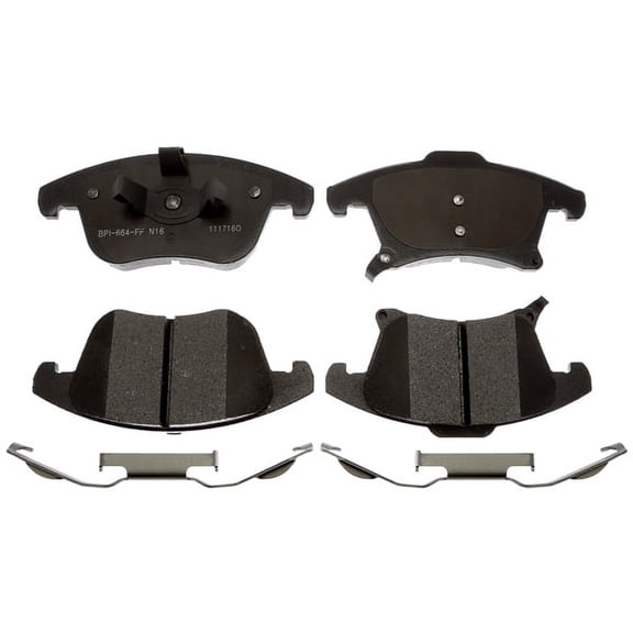 Raybestos MGD1653CH Reliant Brake Pad Set, 1 Pack Fits select: 2013-2016 FORD FUSION, 2017 FORD FUSION SE