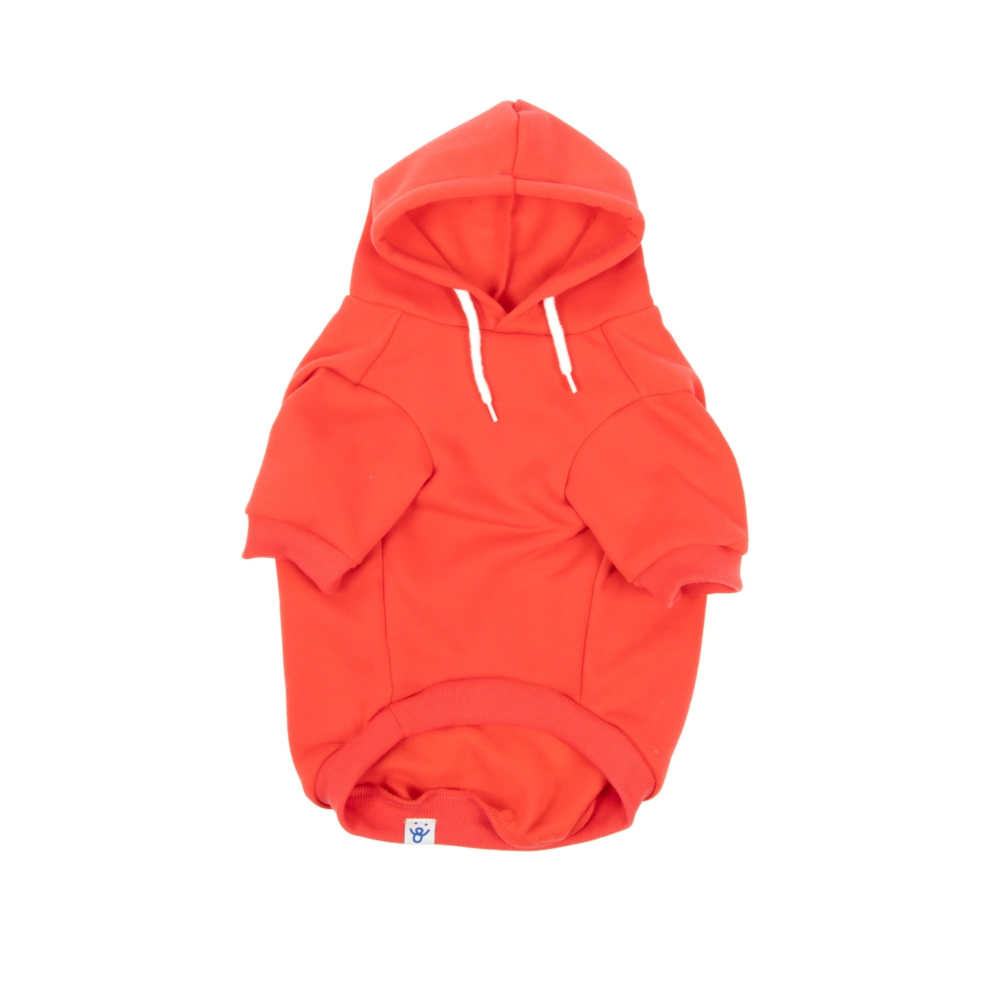Oodles Sporty Fall Dog Hoodie, Red, Medium