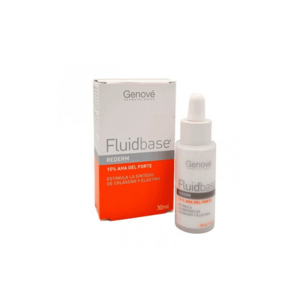 Genové Fluidbase Gel Forte 15 AHA, 30 ml.