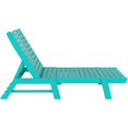 thumbnail image 3 of Chaises Longues en Plastique Adirondack Classiques pour Extérieur (Ensemble de 2), 3 of 9