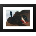 thumbnail image 2 of Arnold Böcklin 24x18 Black Modern Framed Museum Art Print Titled - Odysseus and Calypso (1882), 2 of 5