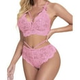 thumbnail image 5 of Lencería sexy de estilo europeo y estadounidense, ropa interior de encaje dividido para mujer, 5 of 5
