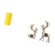 thumbnail image 5 of Jarrón De Flores De Porcelana Y Estatua De Reno Para Decorar La Mesa, El Escritorio De La Sala De Estar, Con Contenedor De Plantas Y Figuras De Ciervos Para La Oficina., 5 of 8