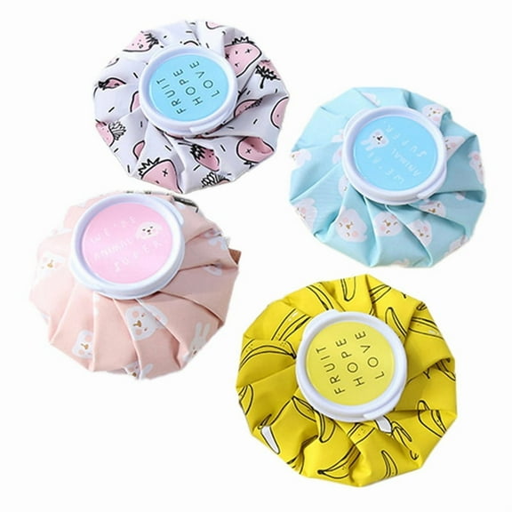 4PCS Reusable Ice Pack, Hot and Cold, Hot Water Bottle, Hot Compress, Water Infusion, Physical Cooling, Ice Pack