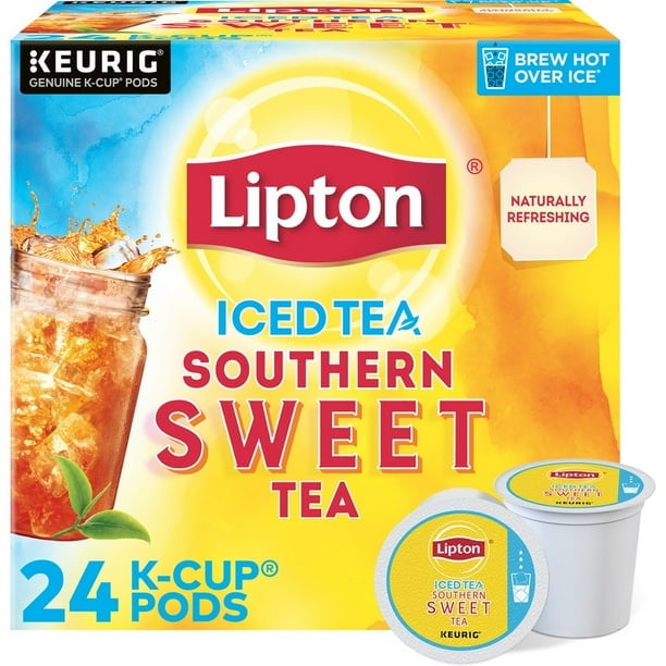 Lipton Southern Sweet Iced Black Tea K-Cup - 24 / Box Lipton Southern Sweet Iced Black Tea K-Cup - 24 / Box