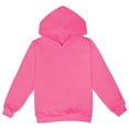 thumbnail image 2 of hengsof Girls Hoodie Sweatshirt Solid Color Fashion Casual Jacket Spring Fall Long Sleeve Pullover Sweatshirt, 2 of 5